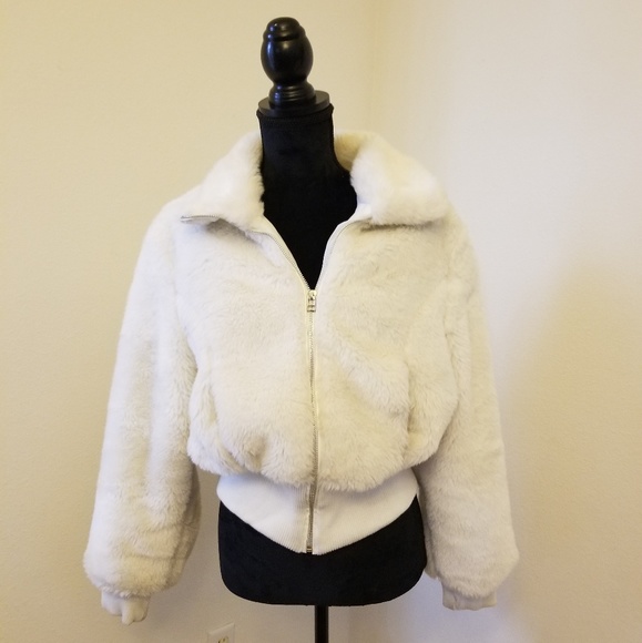 Fashion Nova Jackets & Blazers - Beautiful White fur jacket